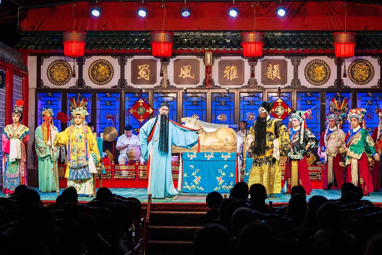 Chengdu: Sichuan Opera Shu Feng Yan Yun Evening Show TicketVIP Seating