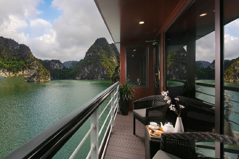 Hanoi: 3-Day Ha Long/Lan Ha Bay Cruise with Private Balcony