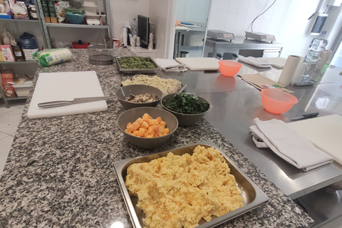 Aula de culinária com almoço ou jantar