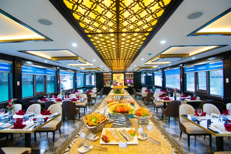 1-Day Ha Long Bay Luxury Cruise & Jacuzzi