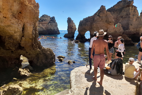 Lagos: Ponta Da Piedade en Lagos Tour met wijnproeverijLagos: rondleiding Ponta Da Piedade en wijnproeverij