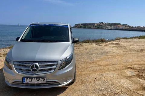 Transferts en Crète depuis les aéroports/ports/hôtels/villas