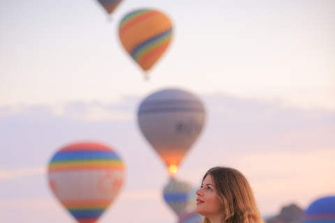 Séance photo au temps des ballons