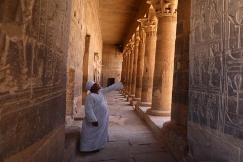 Van Luxor: Edfu, Kom Ombo, Aswan privérondleiding