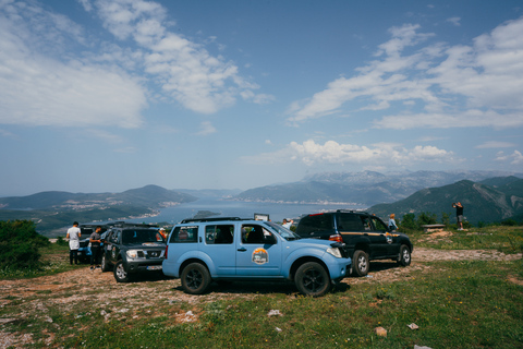 Kotor: Jeeptour nach Gornji Stoliv mit Museum und Verkostung