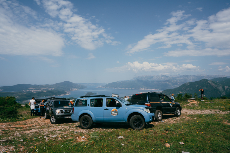 Kotor: Jeep Tour à Gornji Stoliv avec musée et dégustation de nourriture