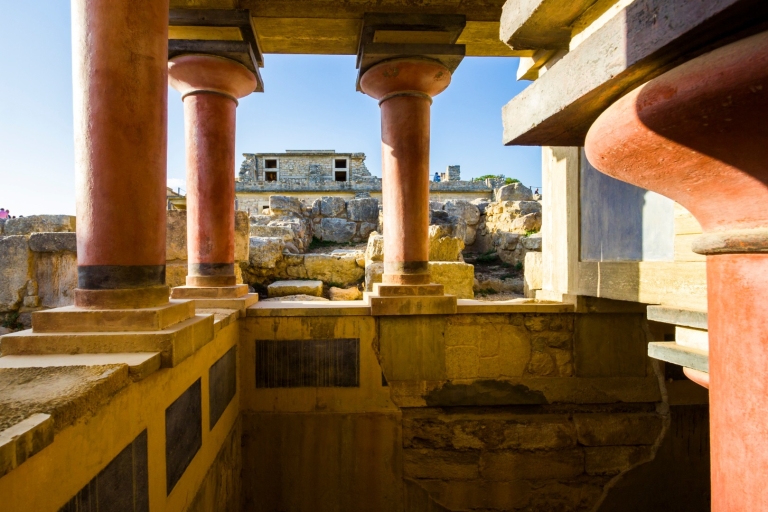Au départ d'Héraklion : palais de Knossos, musée et visite de la ville d'Héraklion