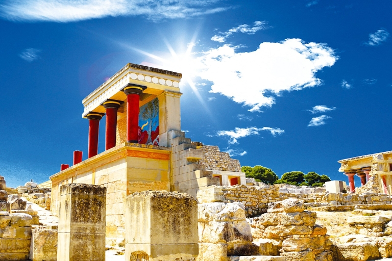 Van Heraklion: paleis van Knossos, museum en stadstour door HeraklionVan Heraklion: paleis van Knossos, museum en rondleiding door de stad Heraklion