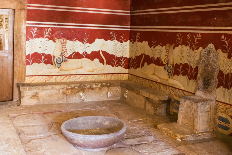 Au départ d'Héraklion : palais de Knossos, musée et visite de la ville d'Héraklion