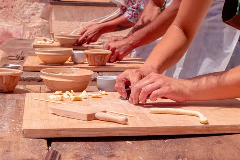 Monopoli: Parco Rurale Visita guiada con laboratorio de elaboración de pasta