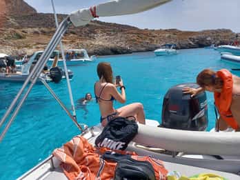 Favignana i Levanzo: wycieczka po wyspie łodzią wycieczkową z Trapani