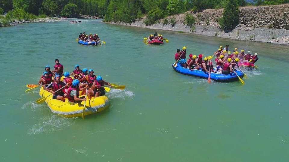 Rafting e aventura de safári de jipe no Koprulu Canyon