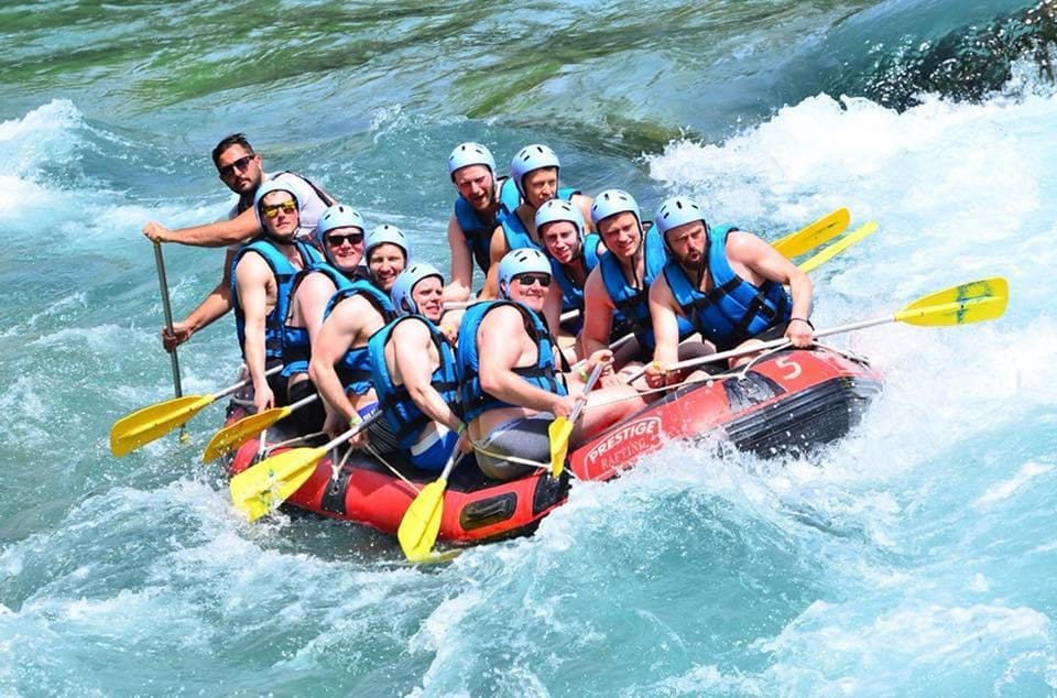 Rafting e aventura de safári de jipe no Koprulu Canyon