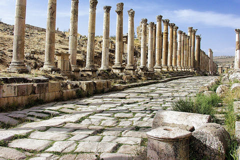 Jerash und die Burg von AjlounGanztagestour