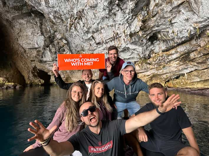 Vlore Private Speedboat Tour To Haxhi Ali Cave Getyourguide