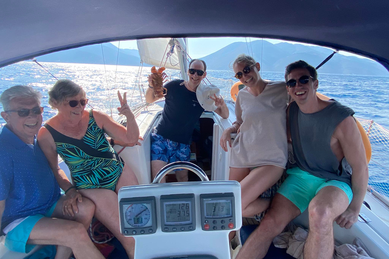 From Agia Efimia: All Inclusive Sailing Day Trip to Ithaca Private Sailing Trip