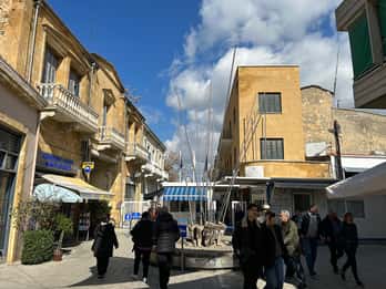 Nicosia, privétour, oude stad Griekse en Turkse kant