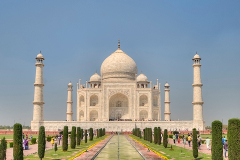 Agra: Taj Mahal-Tagestour mit dem Auto von Delhi ausNur Auto, Fahrer, Führer