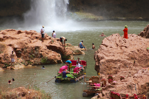 Agadir of Taghazout: rondleiding Ouzoud-watervallen en boottocht