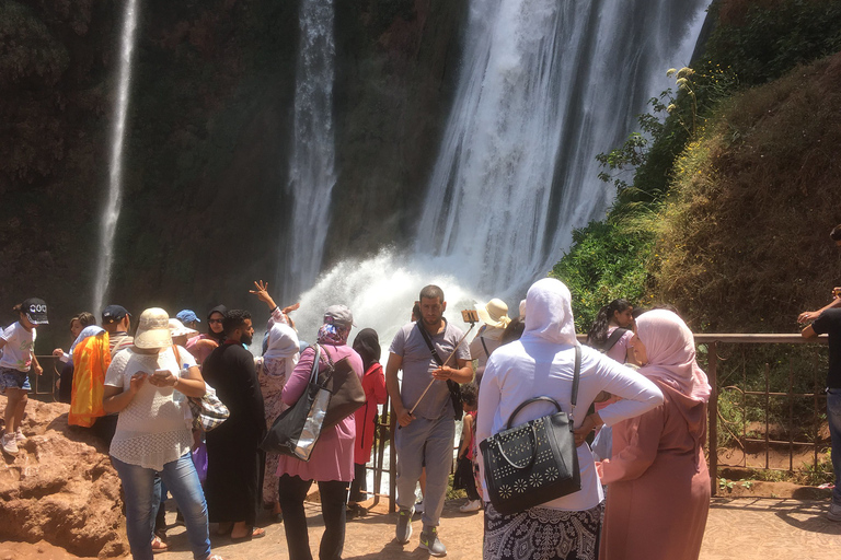 Agadir or Taghazout: Ouzoud Waterfalls Tour and Boat Trip