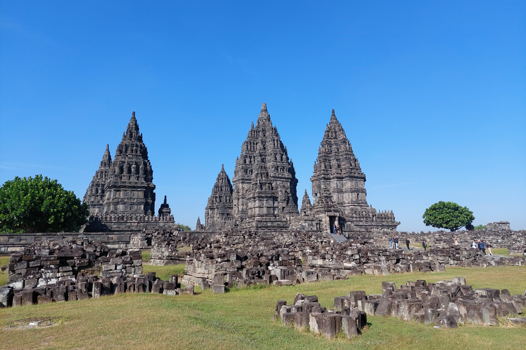 Yogyakarta: Morgonrundtur i Prambanan-templet och palatsrundtur