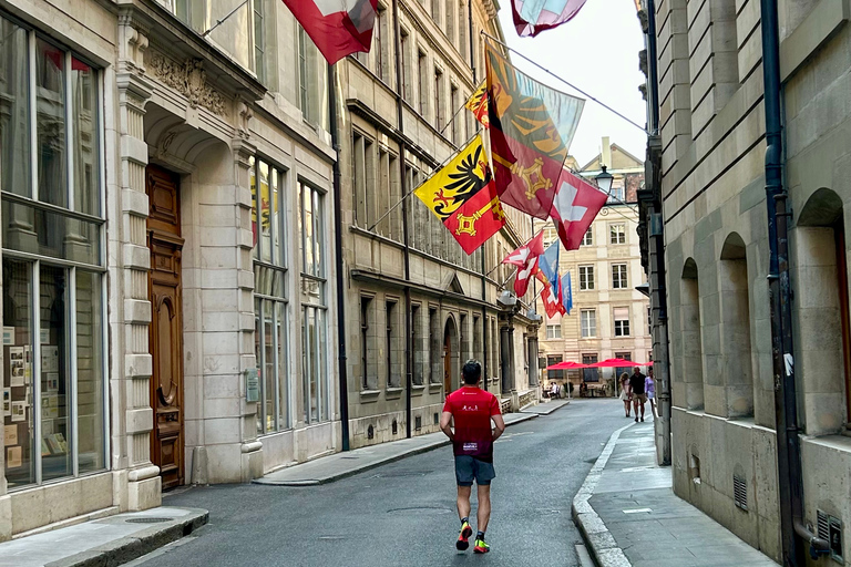 Geneva: Private Lake Geneva and Old Town Guided Running Tour