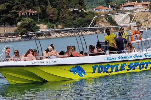 Zakynthos: Turtle Island, Cameo and Keri Caves + Transport Turtle power *more pick up locations*