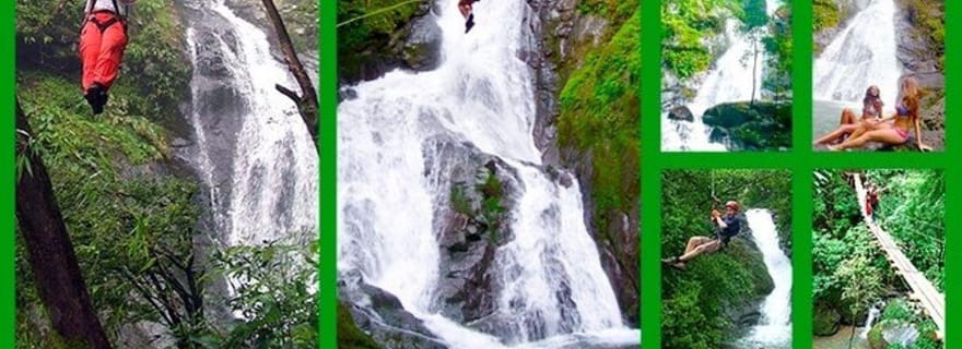 Puntarenas : excursion en tyrolienne au-dessus de 11 cascades