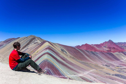 Von Cusco aus: Rainbow Mountain Full Day Trek mit Red Valley