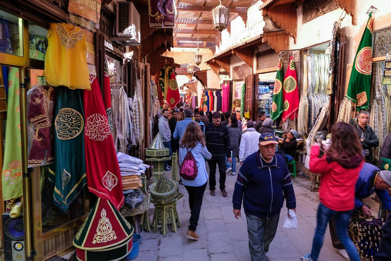 From Tangier: Transfer to Fez via Chefchaouen and Volubilis