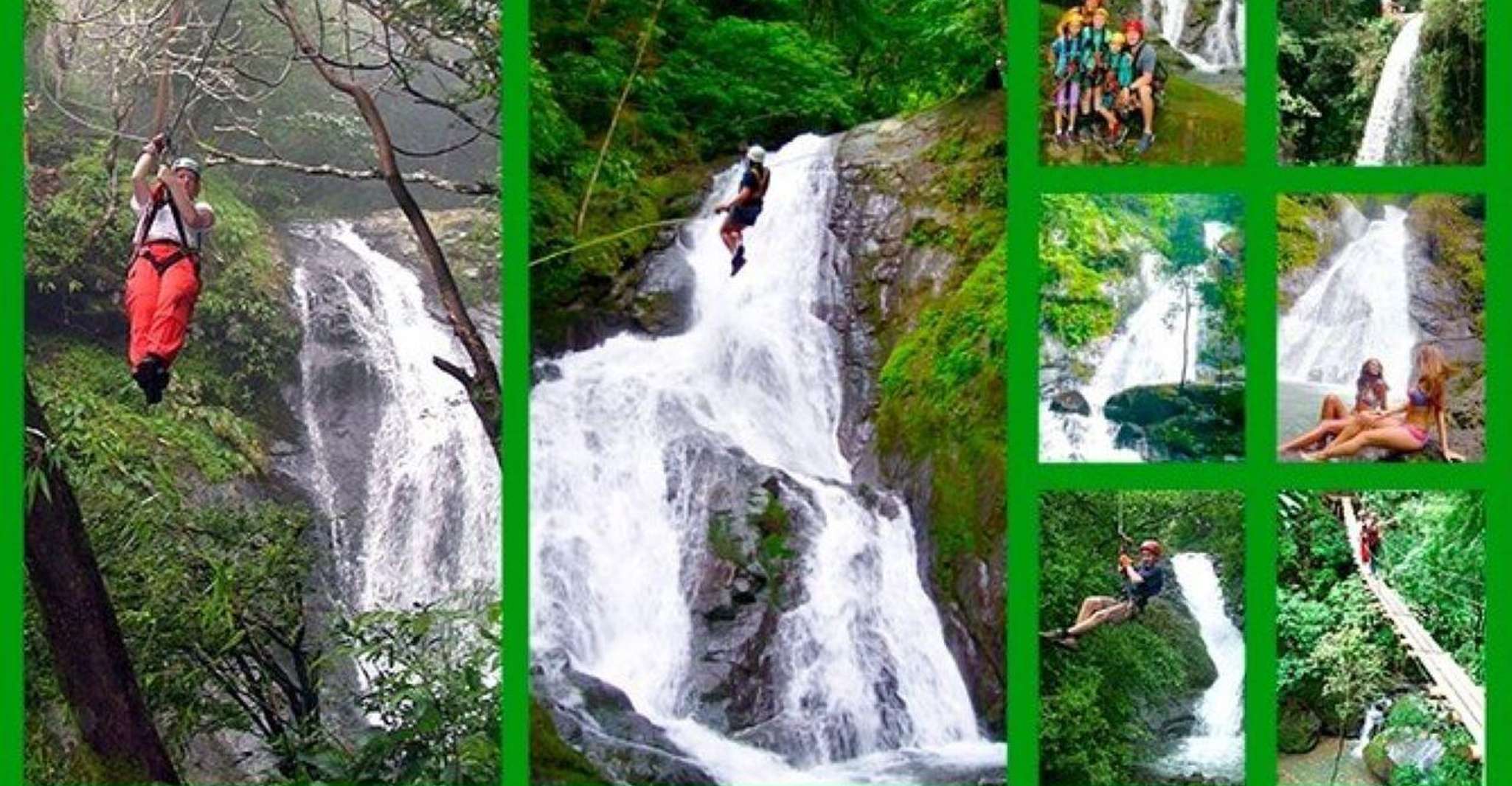 From Puntarenas & Caldera: 11 Waterfalls Zipline Tour