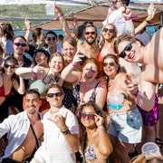 Split Blue Lagoon Boat Party – DJs, Shots, Swim & Afterparty