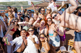 Split Blue Lagoon Boat Party – DJs, Shots, Swim & Afterparty