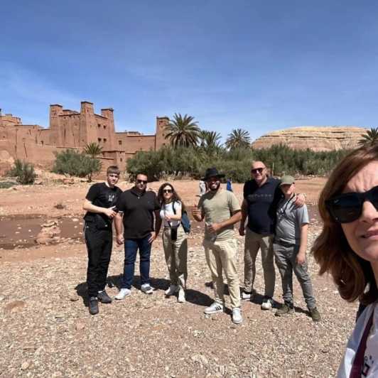 From Marrakech: 2 Days Tour Fint Oasis & Ouarzazate,