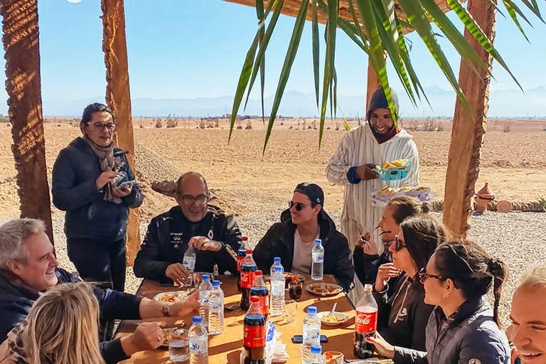 Actividad en quad en Marrakech: Oasis de las Palmeras y Desierto de Jbilat