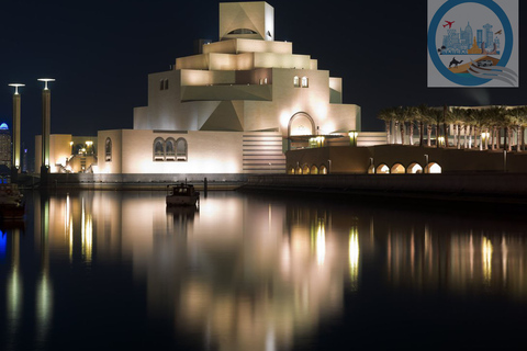 Doha City Night Tour mit privatem Transfer Flughafen/Hotel