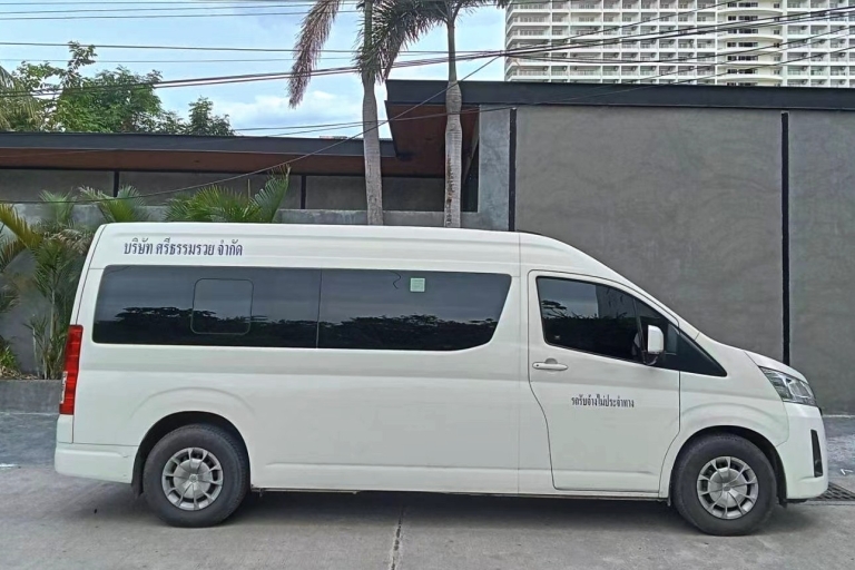 U-Tapao Airport (UTP): Pattaya Private Transfer City to Airport: People Carrier (4 Pax & 4 Bags)