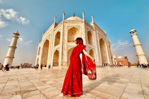 Private:Same Day Agra Trip From Jaipur by Car Included Delhi Tranfer Pick Up From Jaipur