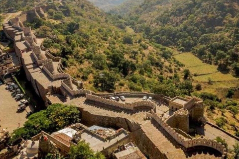 Fort de Kumbhalgarh et sanctuaire de la vie sauvage depuis Udaipur