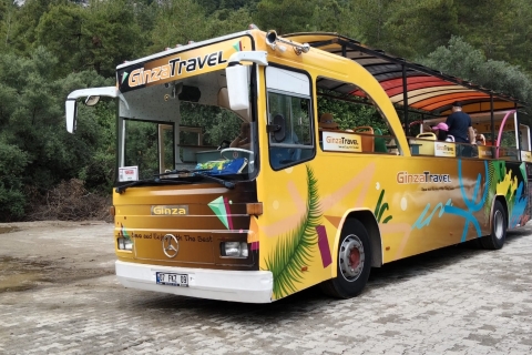 Kemer: feestbus naar Goynuk Canyon met toegangsticketTour met ophalen van Goynuk Hotels