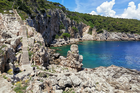 From Dubrovnik: Hiking & Swimming on Koločep Island Day Trip