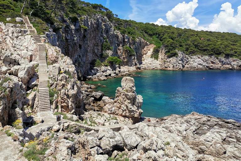 From Dubrovnik: Hiking & Swimming on Koločep Island Day Trip