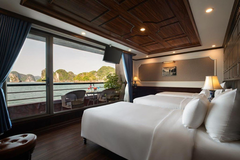 3-dniowy Hanoi-Ninh Binh-Lan Ha Bay 5-gwiazdkowy rejs i balkon