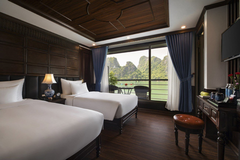 3-dniowy Hanoi-Ninh Binh-Lan Ha Bay 5-gwiazdkowy rejs i balkon