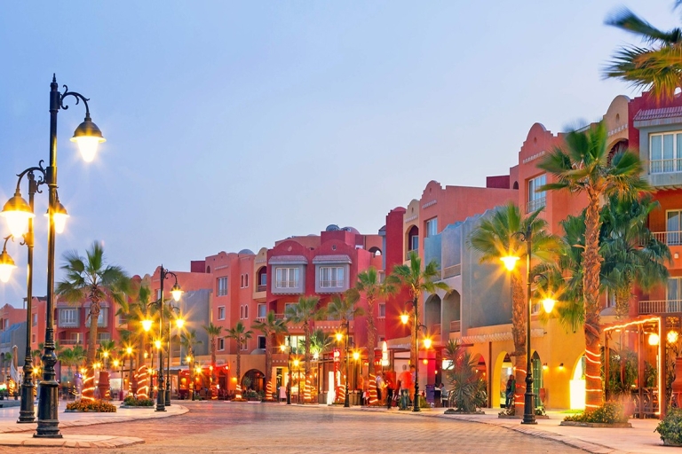 Hurghada: Delfinhaus & Schnorcheln mit Stadtrundfahrt & Mittagessen