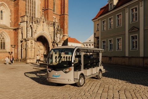 Breslau: Geführte e-Car Tour für kleine GruppenPolnische Tour