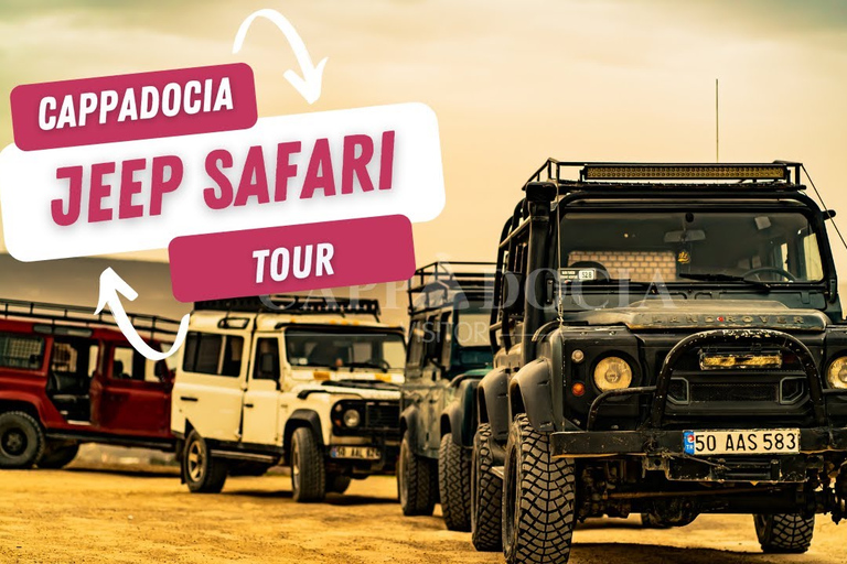 Kapadocja: 4x4 Jeep Safari Zachód i wschód słońca