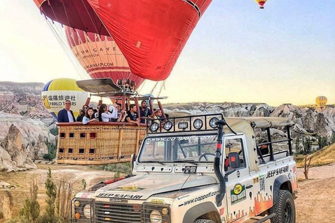 Cappadocia: 4x4 Jeep Safari al tramonto e all&#039;alba