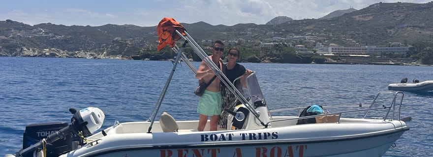 Poseidon 480cc Louez un bateau à Agia Pelagia