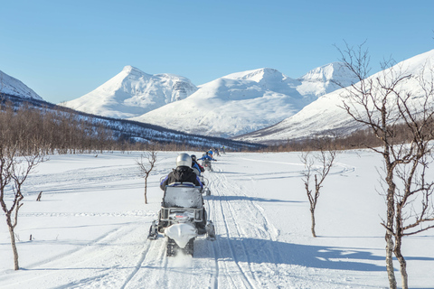 From Tromsø: Snowmobiling Tour at Camp Tamok Snowmobiling Tour at Camp Tamok: Daytime Departure